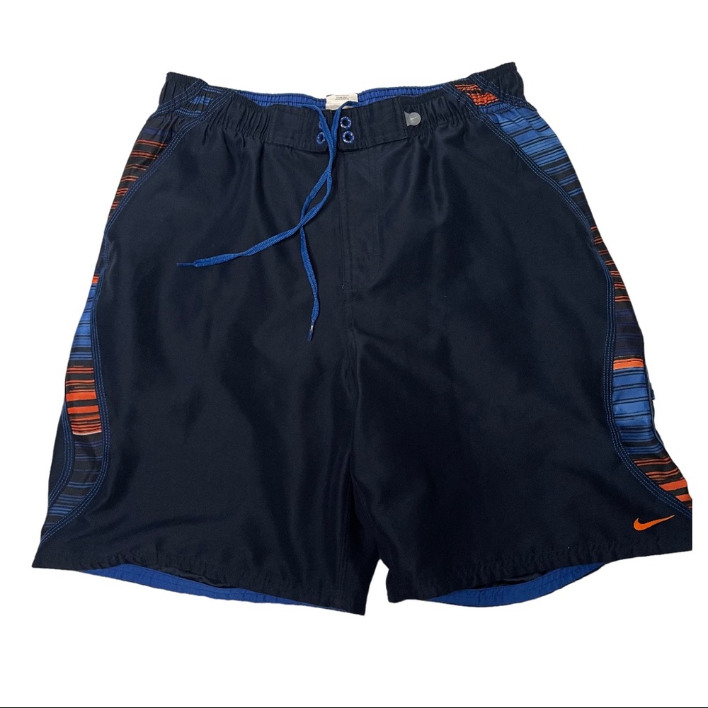 NIKE Men's Blue Mesh Lined Summer Beach Swim Suit Trunks 1324